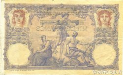 1000 Francs sur 100 Francs TúNEZ  1943 P.31 MBC