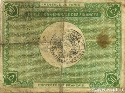 50 Centimes TUNISIA  1918 P.35 q.BB