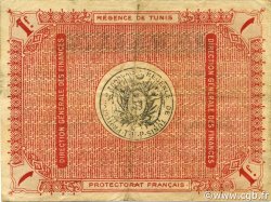 1 Franc TúNEZ  1918 P.43 MBC