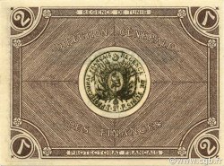 2 Francs TUNESIEN  1918 P.44 fST+