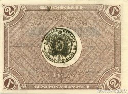 2 Francs TUNISIA  1919 P.47b q.AU