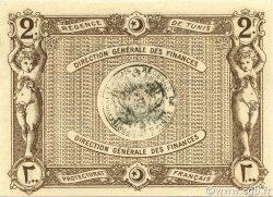 2 Francs TUNISIE  1921 P.53 SPL
