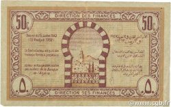 50 Centimes TUNISIA  1943 P.54 q.SPL