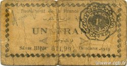 1 Franc MARUECOS  1919 P.06a RC
