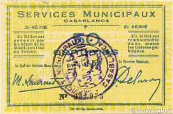 50 Centimes MOROCCO Casablanca 1919 P.--