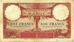 100 Francs MAROC  1921 P.14