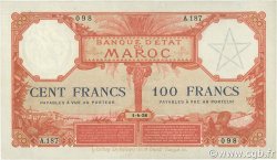 100 Francs MAROC  1926 P.14 TTB+