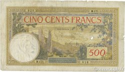 500 Francs MAROKKO  1947 P.15b fSGE