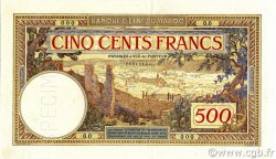 500 Francs MAROKKO  1923 P.15s VZ+