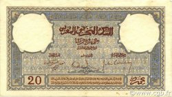 20 Francs MAROC  1931 P.18a TTB+