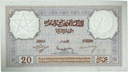 20 Francs MARUECOS  1945 P.18b FDC