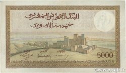 5000 Francs MAROCCO  1951 P.23c BB