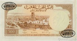 500 Francs Marrakech MAROKKO  1951 P.45As fST