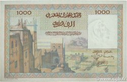 1000 Francs MARUECOS  1952 P.47 SC+