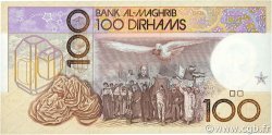 100 Dirhams MAROKKO  1987 P.65a ST