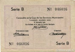 1 Franco MARUECOS Tanger 1942 P.03 MBC
