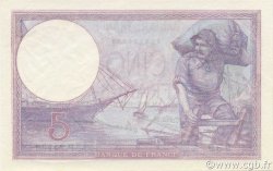 5 Francs FEMME CASQUÉE FRANCIA  1926 F.03.10 FDC