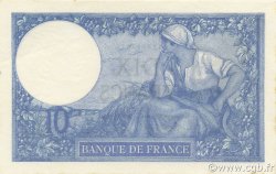 10 Francs MINERVE FRANCE  1918 F.06.03 UNC-