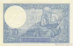 10 Francs MINERVE FRANCIA  1927 F.06.12 AU