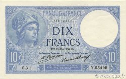10 Francs MINERVE FRANCIA  1930 F.06.14 SC+