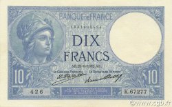 10 Francs MINERVE FRANKREICH  1932 F.06.16 ST