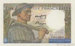 10 Francs MINEUR FRANCIA  1949 F.08.20
