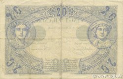 20 Francs NOIR FRANKREICH  1874 F.09.01 fVZ