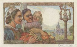 20 Francs PÊCHEUR FRANCIA  1947 F.13.11 FDC