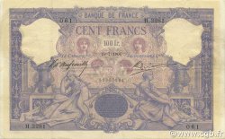 100 Francs BLEU ET ROSE FRANCIA  1901 F.21.15 MBC+