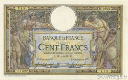 100 Francs LUC OLIVIER MERSON sans LOM FRANCIA  1913 F.23.05 q.SPL