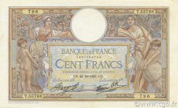100 Francs LUC OLIVIER MERSON type modifié FRANCIA  1937 F.25.03 q.AU