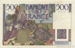 500 Francs CHATEAUBRIAND FRANCE  1948 F.34.08 XF-