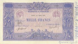 1000 Francs BLEU ET ROSE FRANCE  1916 F.36.30