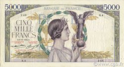 5000 Francs VICTOIRE FRANCIA  1934 F.44.01 BB