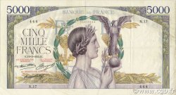 5000 Francs VICTOIRE FRANKREICH  1935 F.44.02 SS