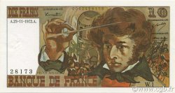 10 Francs BERLIOZ FRANKREICH  1972 F.63.01