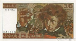10 Francs BERLIOZ FRANCE  1976 F.63.17-283 UNC-