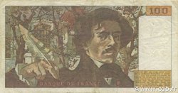 100 Francs DELACROIX modifié FRANCE  1979 F.69.02c F+