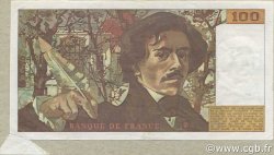 100 Francs DELACROIX modifié FRANKREICH  1981 F.69.05 VZ+