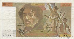 100 Francs DELACROIX modifié FRANCIA  1985 F.69.09 BC+