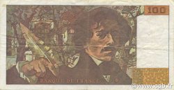 100 Francs DELACROIX imprimé en continu FRANKREICH  1990 F.69bis.02b SS