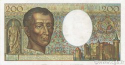 200 Francs MONTESQUIEU FRANCIA  1986 F.70.06 SPL