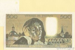 500 Francs PASCAL FRANKREICH  1988 F.71.39 fST+