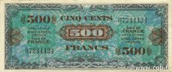 500 Francs DRAPEAU FRANKREICH  1944 VF.21.01 VZ