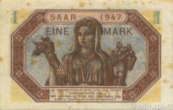 1 Mark SARRE FRANKREICH  1947 VF.44.01 VZ