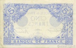 5 Francs BLEU FRANCE  1912 F.02.08 TTB+