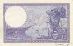 5 Francs FEMME CASQUÉE FRANCIA  1917 F.03.01 q.AU