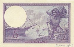 5 Francs FEMME CASQUÉE FRANCIA  1918 F.03.02 AU+