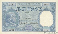 20 Francs BAYARD FRANCIA  1917 F.11.02 EBC+