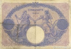 50 Francs BLEU ET ROSE FRANCE  1906 F.14.18 pr.TTB